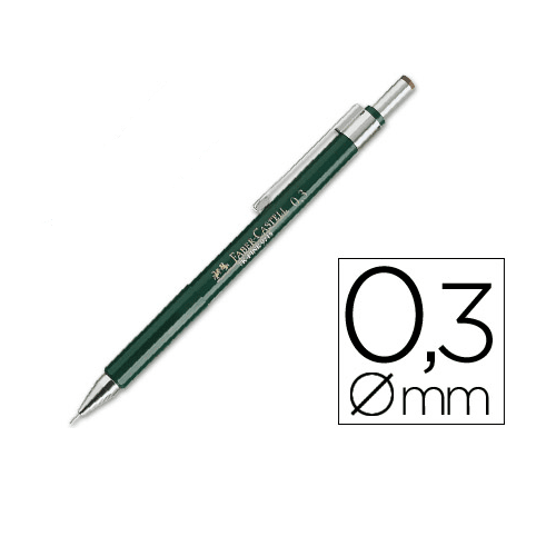 Portaminas Faber Castell TK-FINE Trazo 0.3 Mm Verde