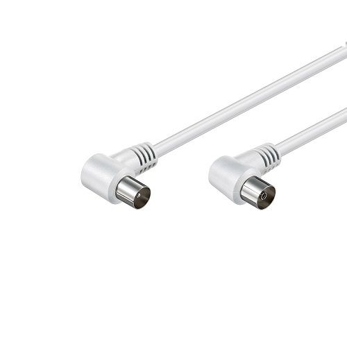 Cable Antena M-H 3m 75db Blanco Sin Blister