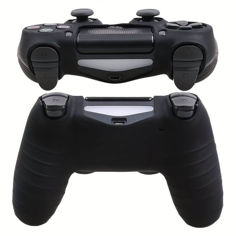 Funda Protector de Mando PS4 DualShock 4 Con Mango mas Grips Negro